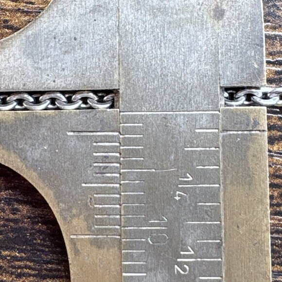 VTG Sterling Silver 925 Teardrop Turquoise Bezel Set Pendant Necklace 22" Length - Picture 11 of 13